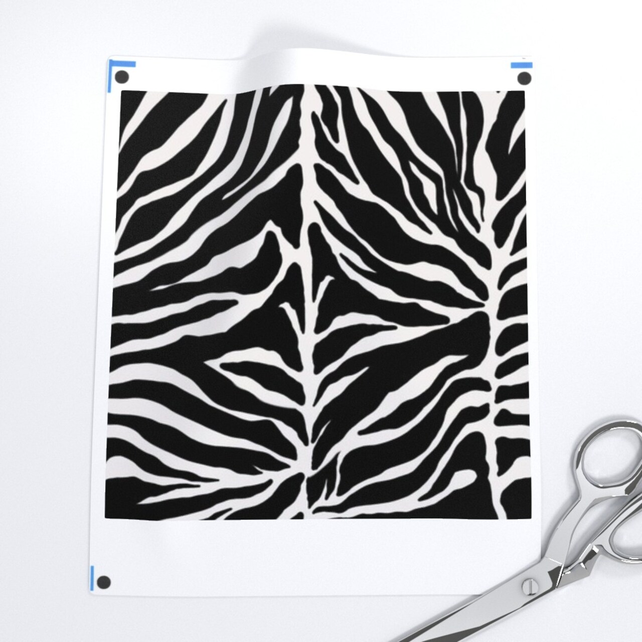 Animal Print Zebra Stripe Exotic Safari Neutral Wild Animals Modern Black Custom Printed Fabric by Spoonflower Various Fabrics by the Yard or Fat Quarter